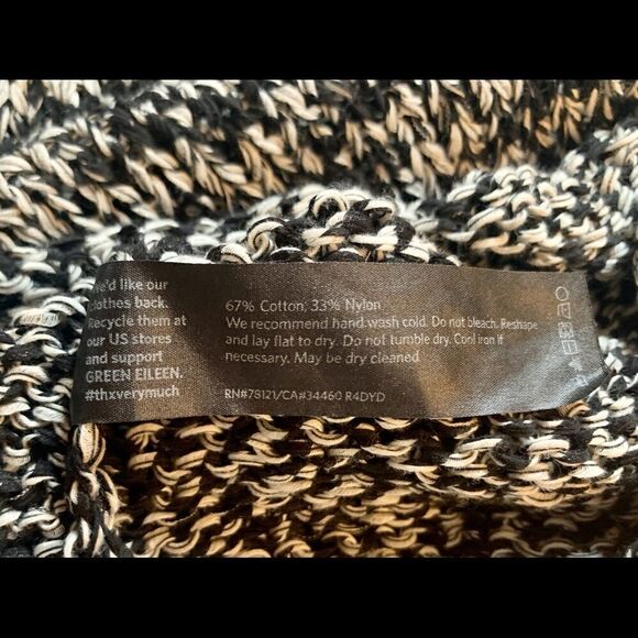 Eileen Fisher Marbled Open Knit Sweater - Picture 5 of 6